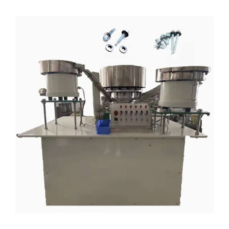 Assemblagemachine voor schroefwasmachines van koolstofstaal