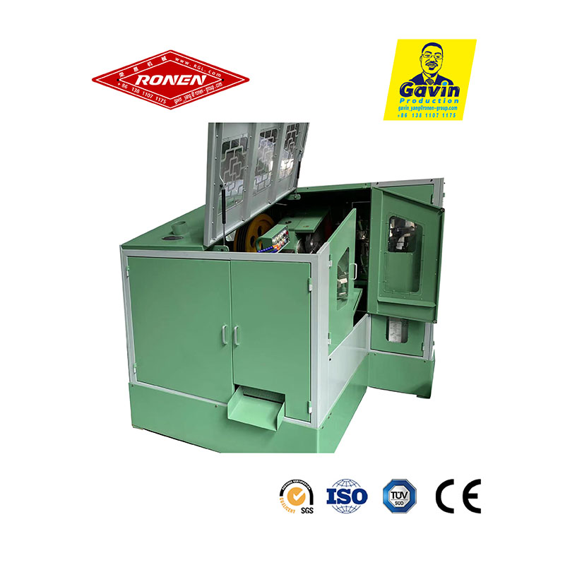 Zware draadrollende machine