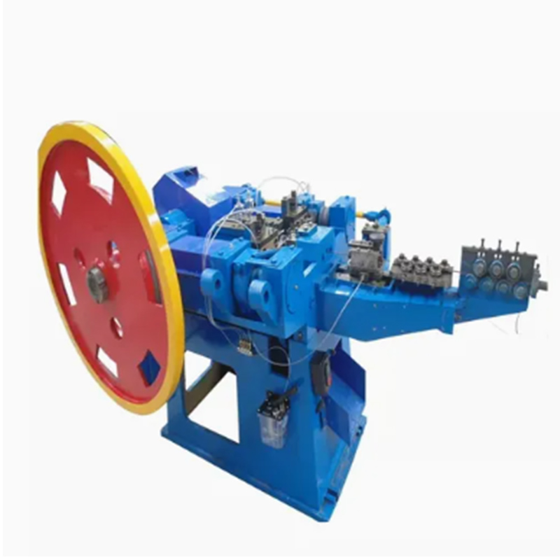 Machine voor het maken van spijkers met laag geluidsniveau en hoge snelheid